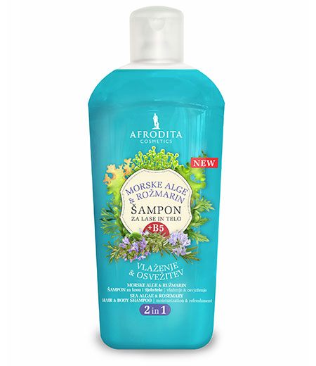 Haar- und Körpershampoo ALGE & ROSMARIN