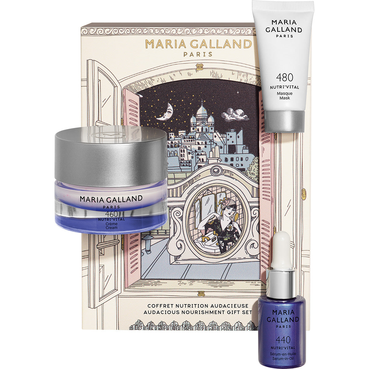 Audacious Nourishment Gift Set / 460 + 440 + 480 Maria Galland