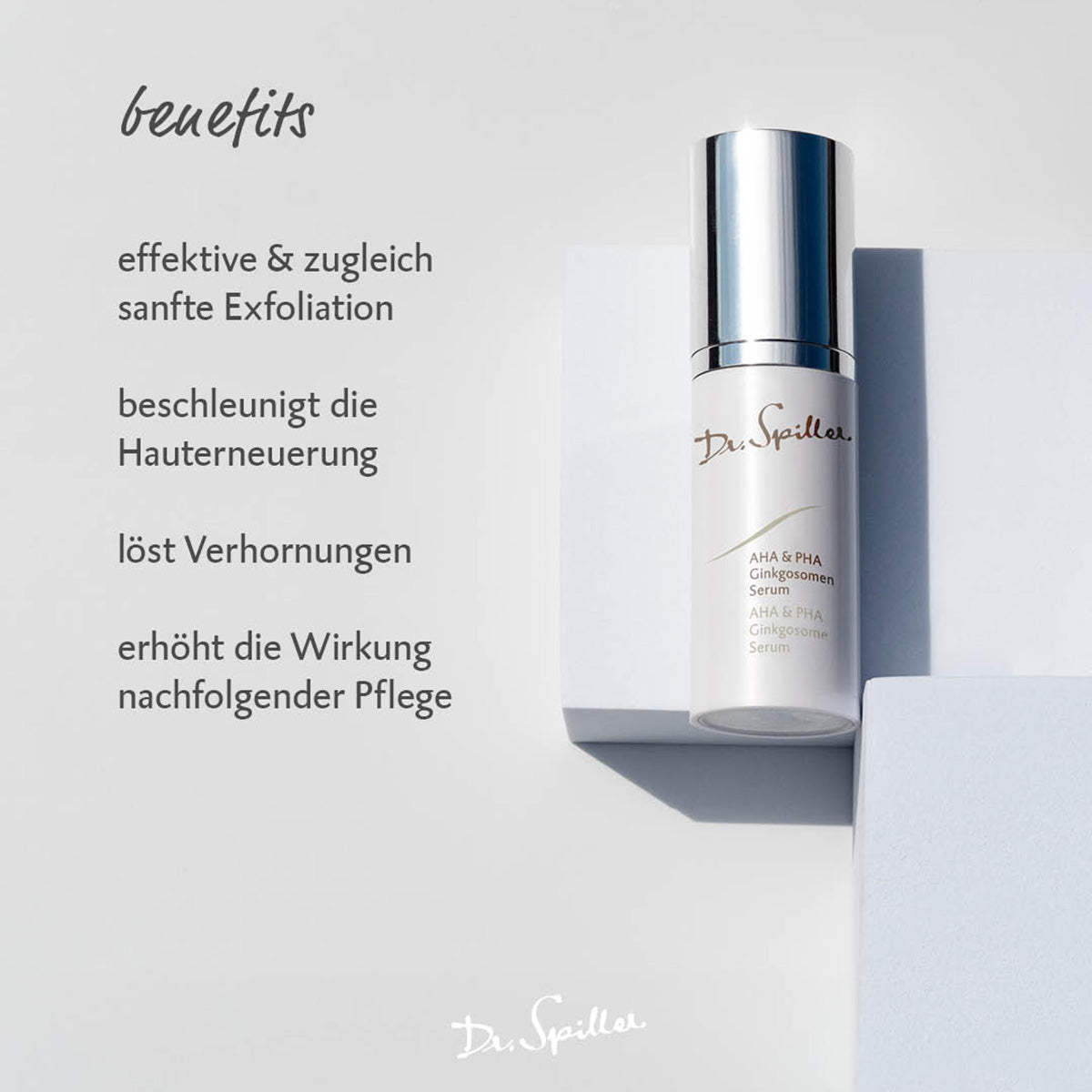 AHA & PHA Ginkgosomen Serum von Dr. Spiller