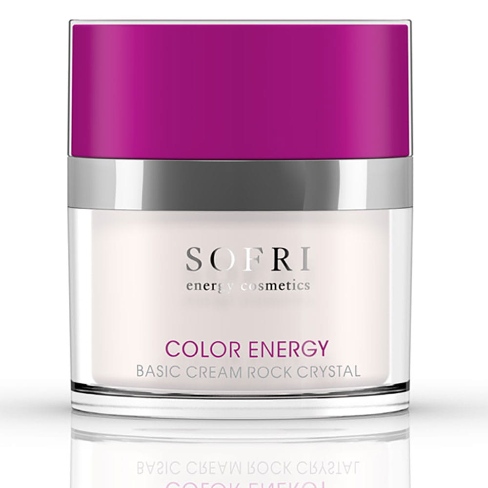 Color Energy Basic Cream Rock Crystal / Violett-Weiss von Sofri