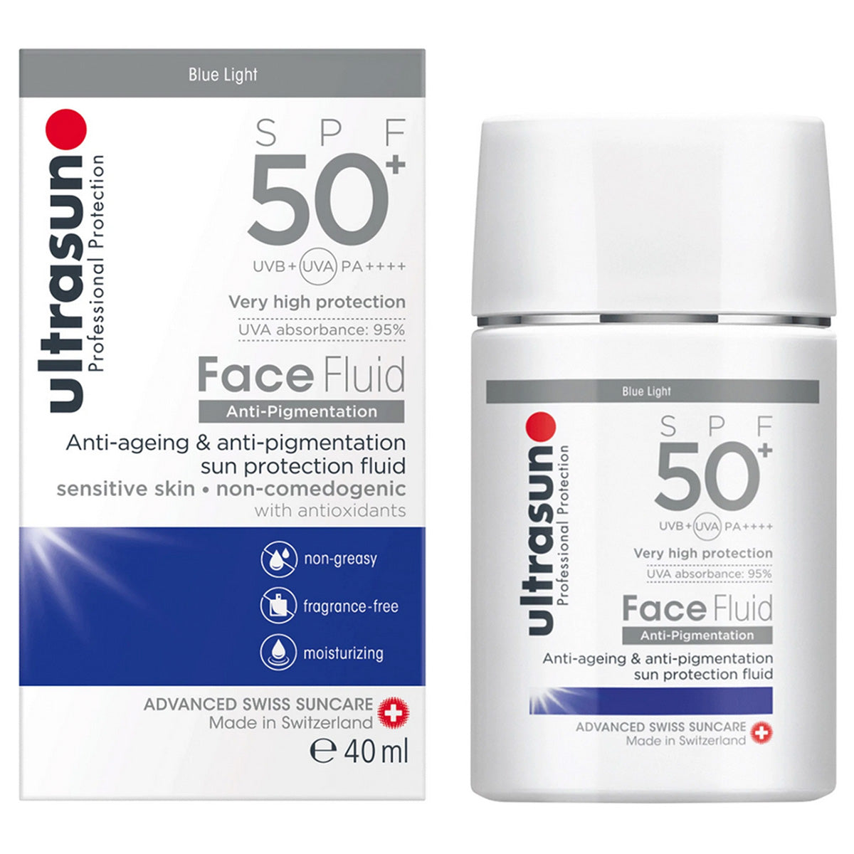 Face Fluid Anti-Pigmentation SPF 50+ von Ultrasun