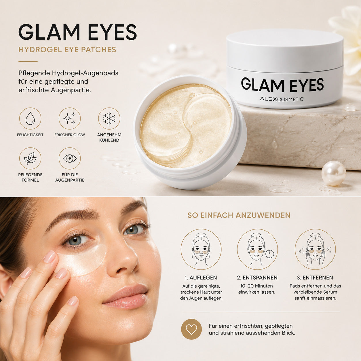 Glam Eyes Eye Patches von Alex Cosmetic