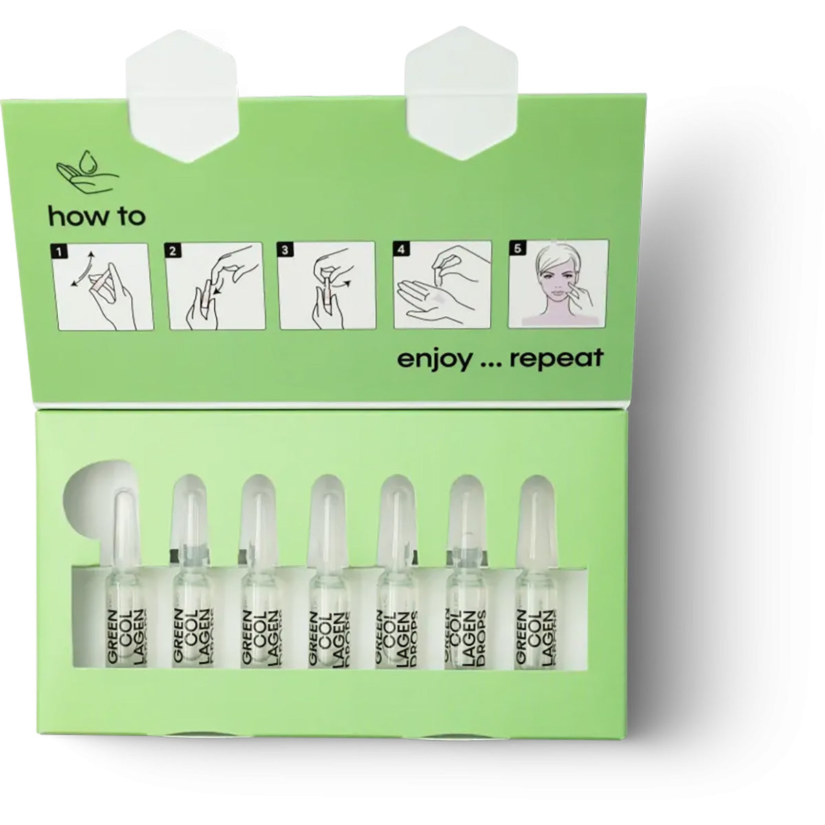 Green Collagen Drops / Ampullen von Alex Cosmetic