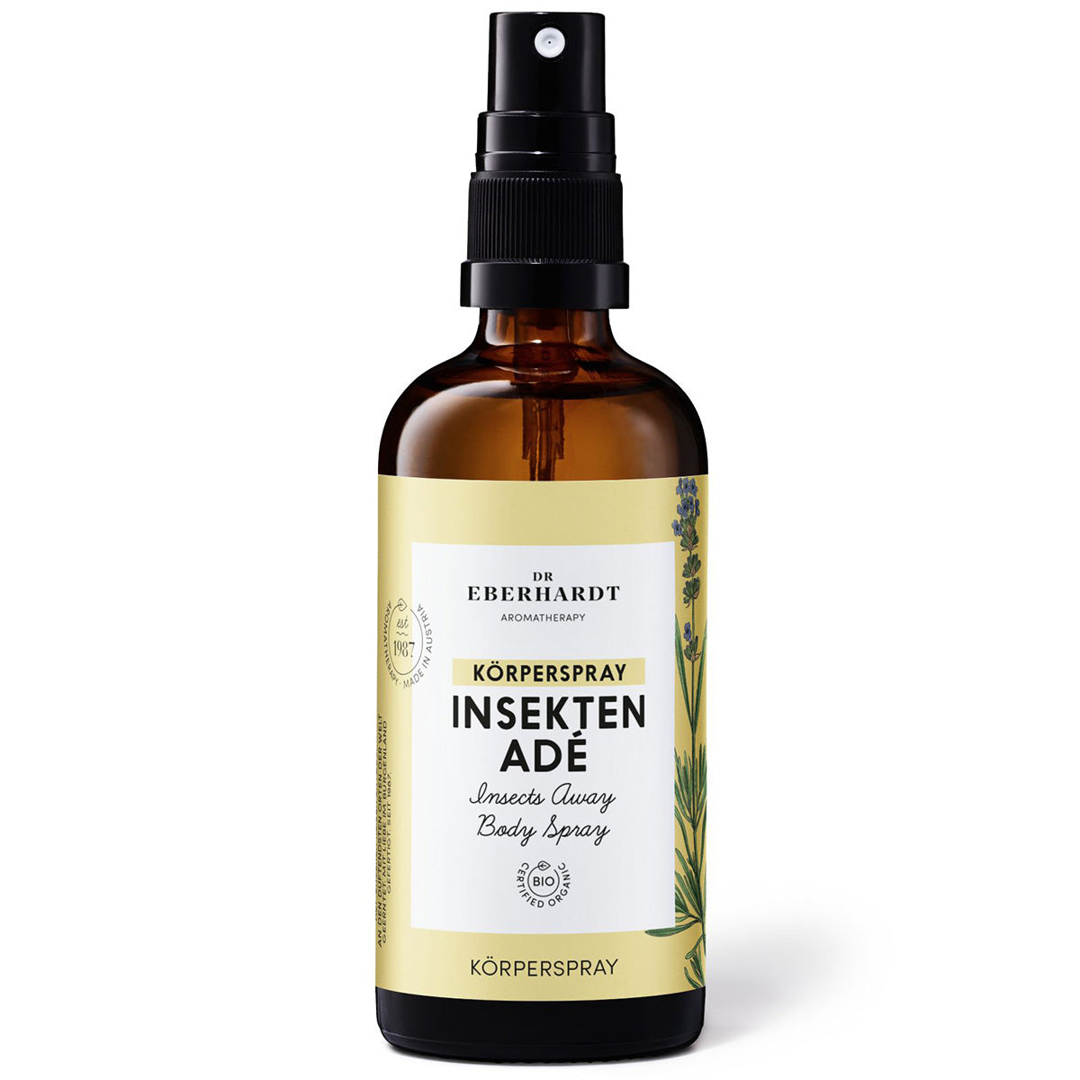 Insekten adé Körperspray Bio von Dr. Eberhardt