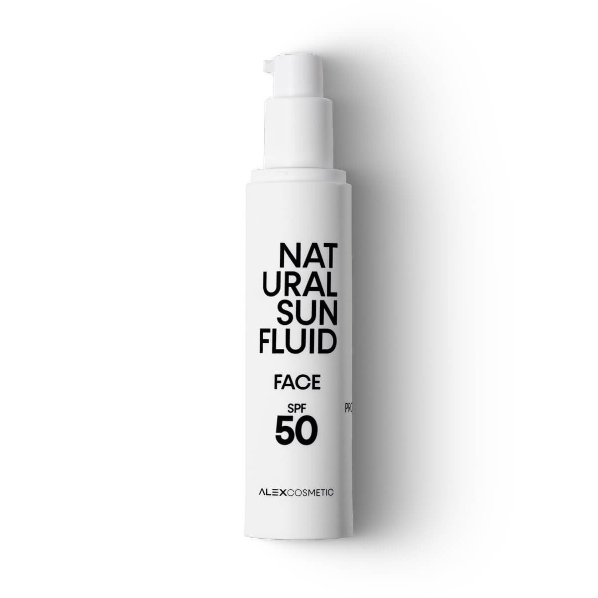 Natural Sun Fluid Face SPF 50 von Alex Cosmetic