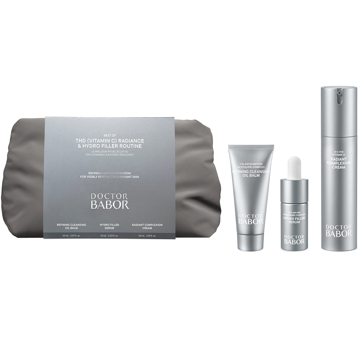Thd (Vitamin C) Radiance & Hydro Filler Routine Set von Babor