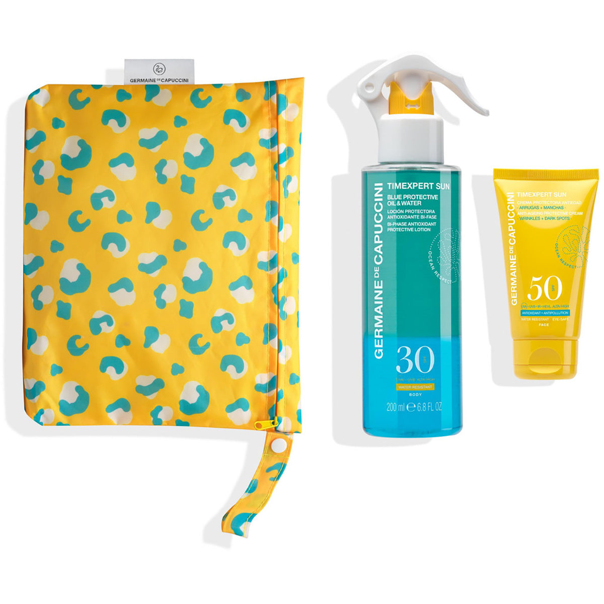 Timexpert Sun Set – Blue Protection SPF 30 (200 ml) + Cream SPF 50 (50 ml) von Germaine de Capuccini