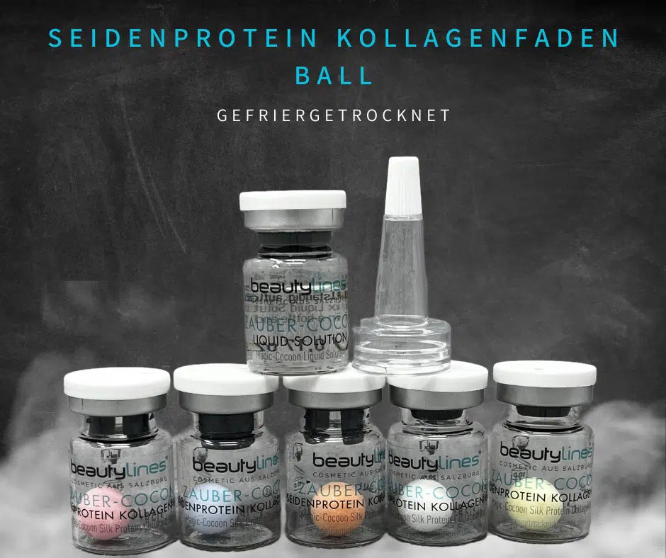 ZAUBER COCON - Seidenprotein Kollagen Ball von Beautylines
