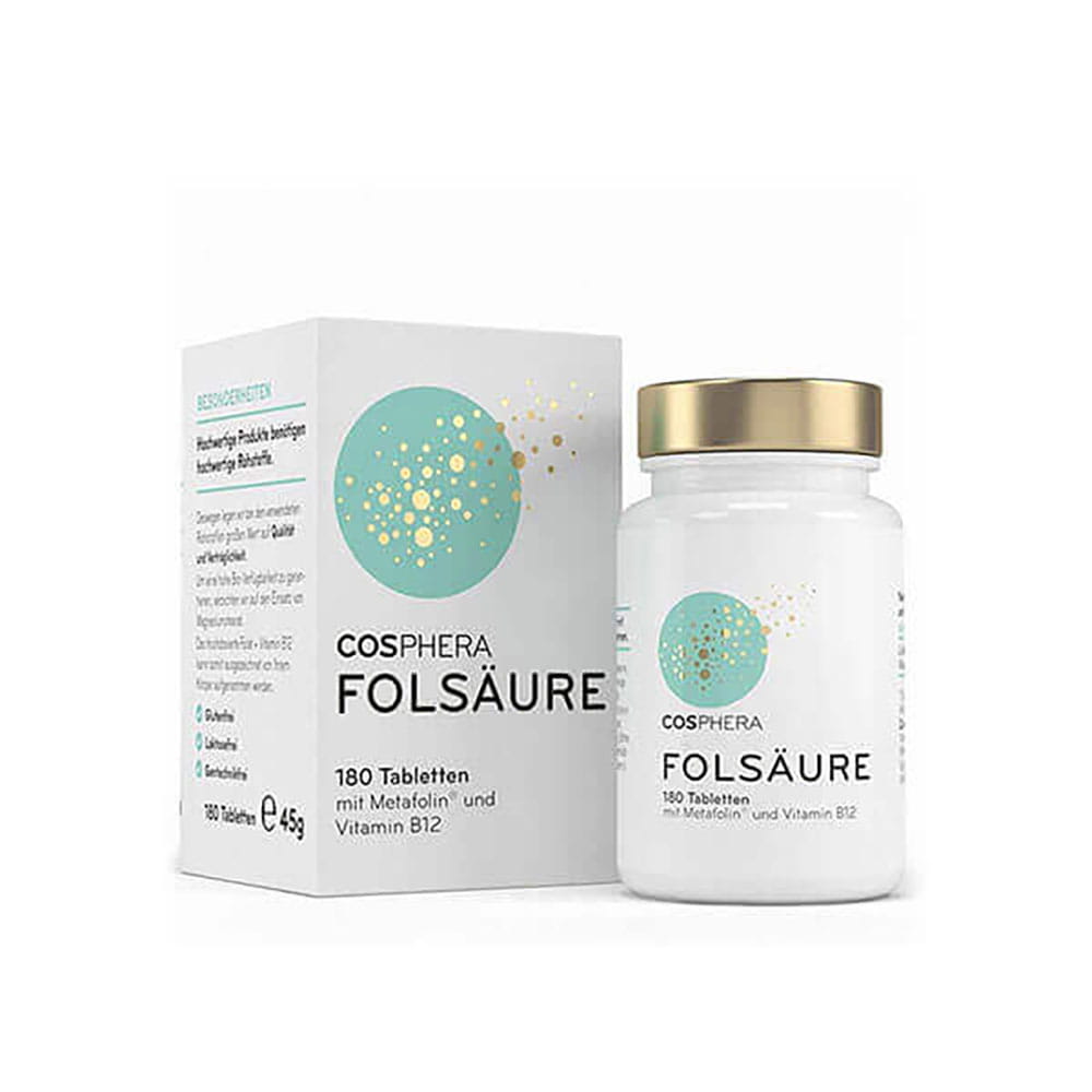 Folsäure Tabletten von Cosphera