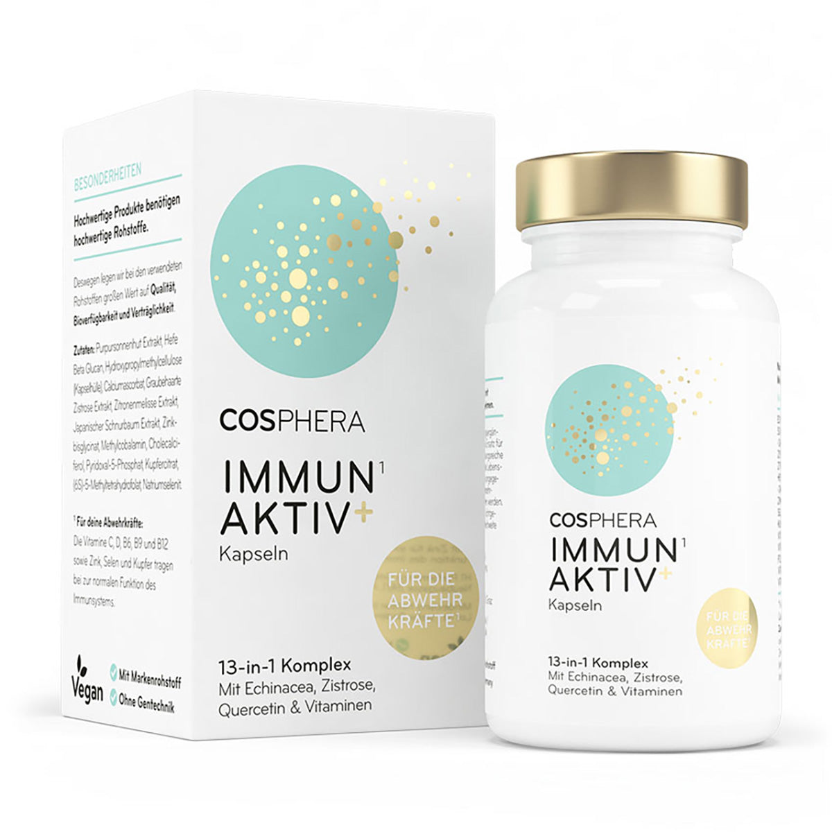 Immun Aktiv+ Kapseln von Cosphera