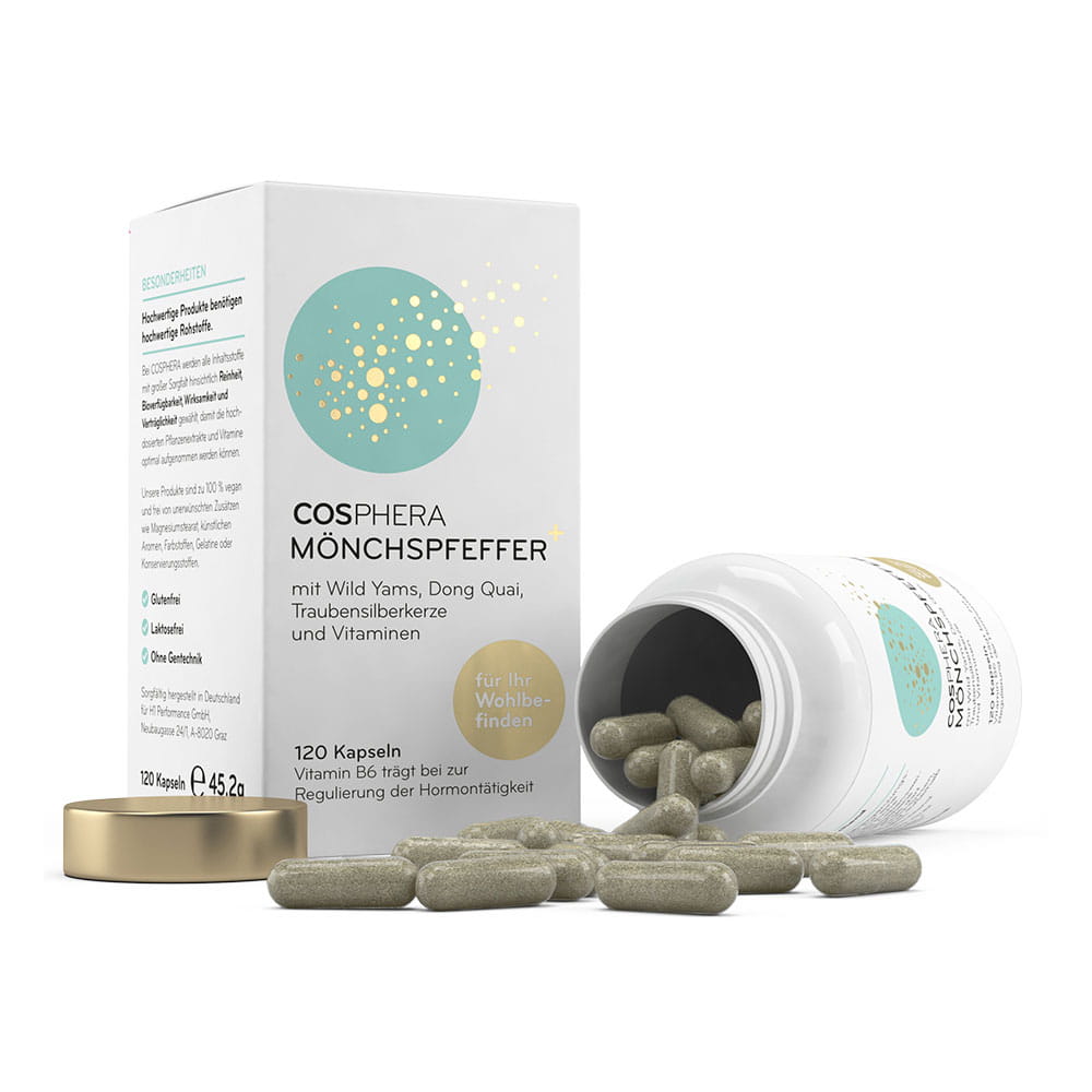 Mönchspfeffer+ Kapseln von Cosphera