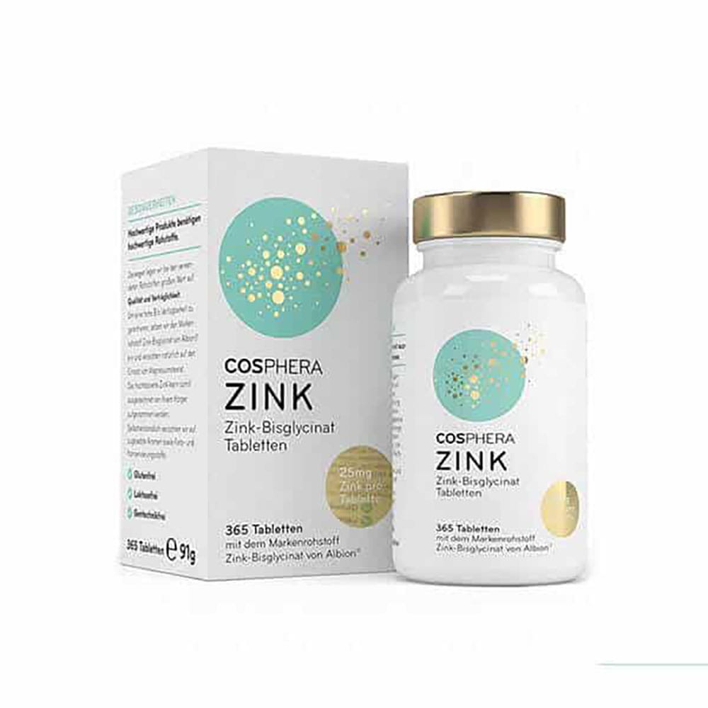 Zink Tabletten von Cosphera