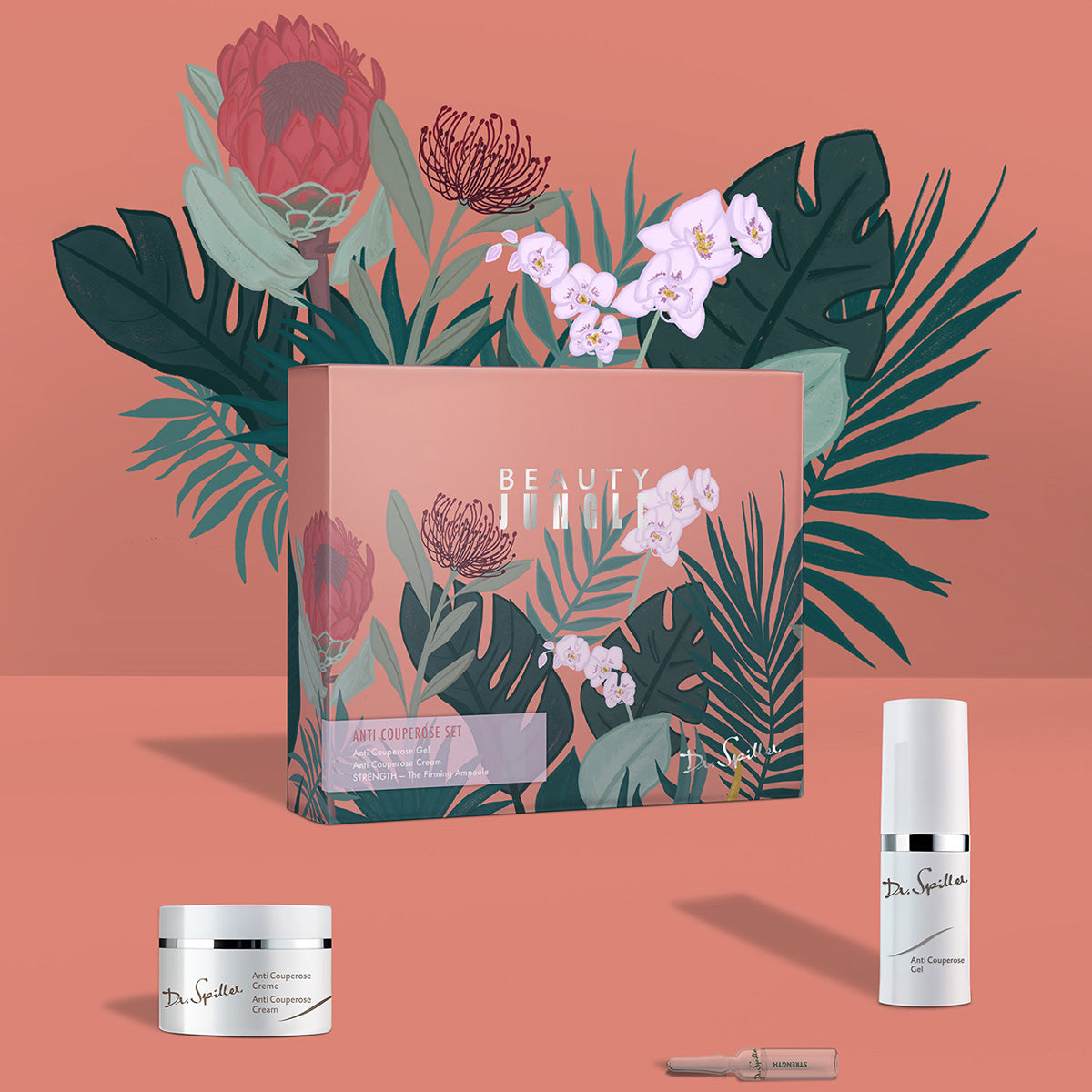 Anti Couperose Set / Gel + Cream + Ampullen Dr Spiller