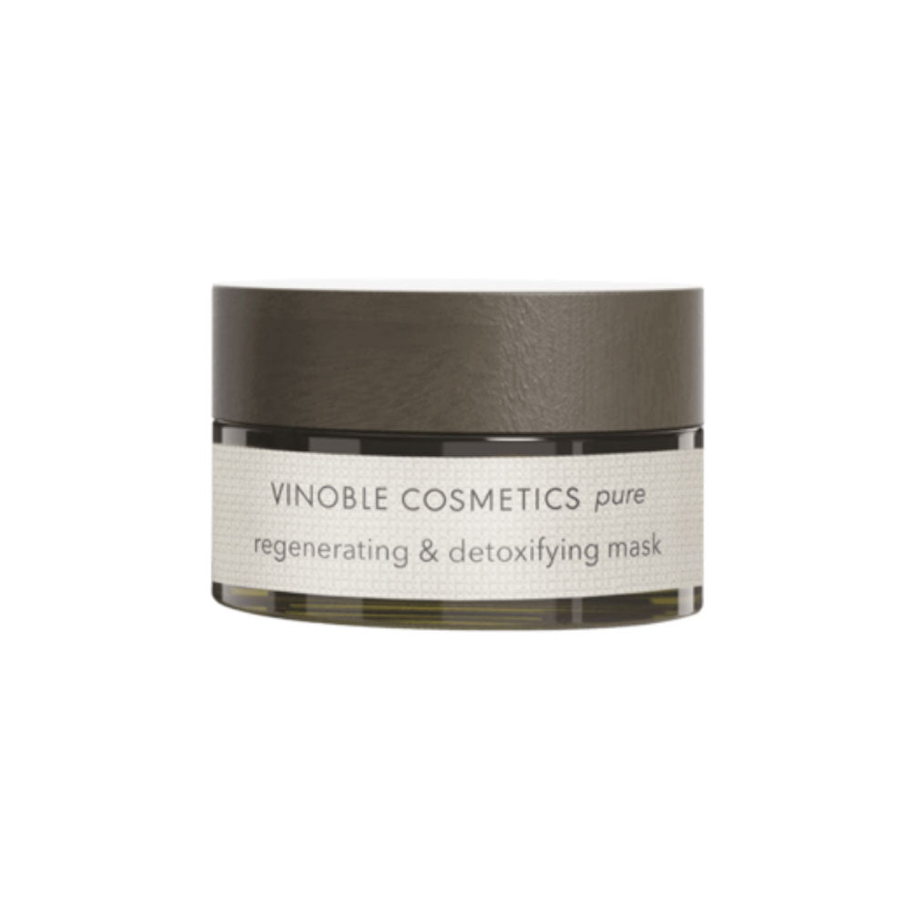 Gesichtsmaske 2 in 1 / regenerating & detoxifying mask von Vinoble Cosmetics