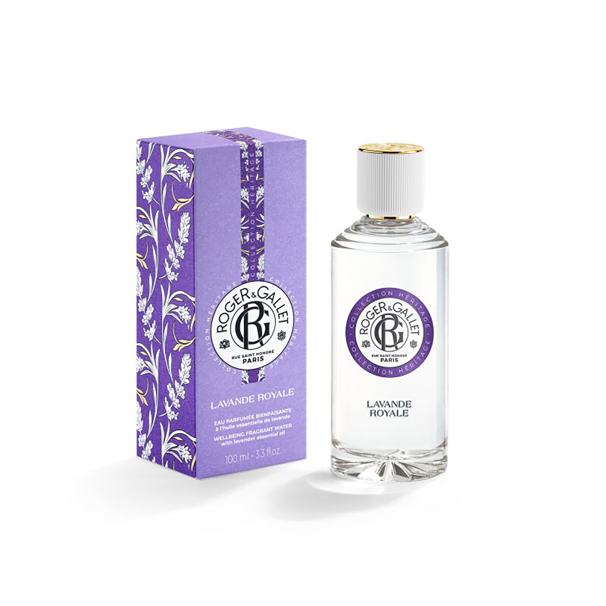 HERITAGE LAVANDE ROYALE Wellbeing Fragrant Water von Roger & Gallet