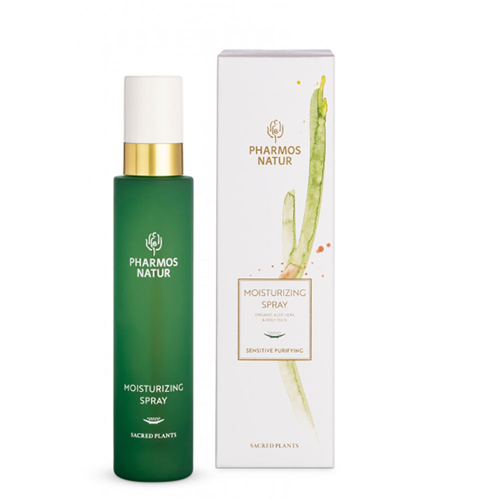 Moisturizing Spray Bio Aloe mit Tulsi von Pharmos Natur
