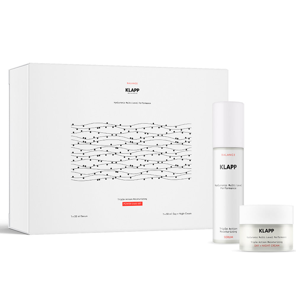 Triple Action Moisturizing Power Duo Setvon Klapp Cosmetics