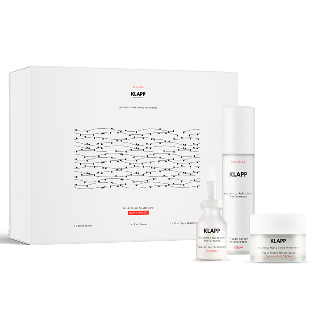 Triple Action Moisturizing Power Duo Setvon Klapp Cosmetics
