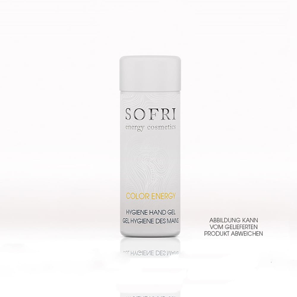 Color Energy Hygiene Hand Gel / Gelb von Sofri