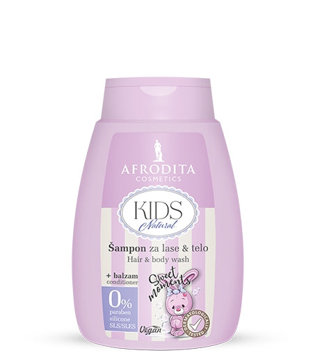KIDS NATURAL Haar- und Körpershampoo + Balsam