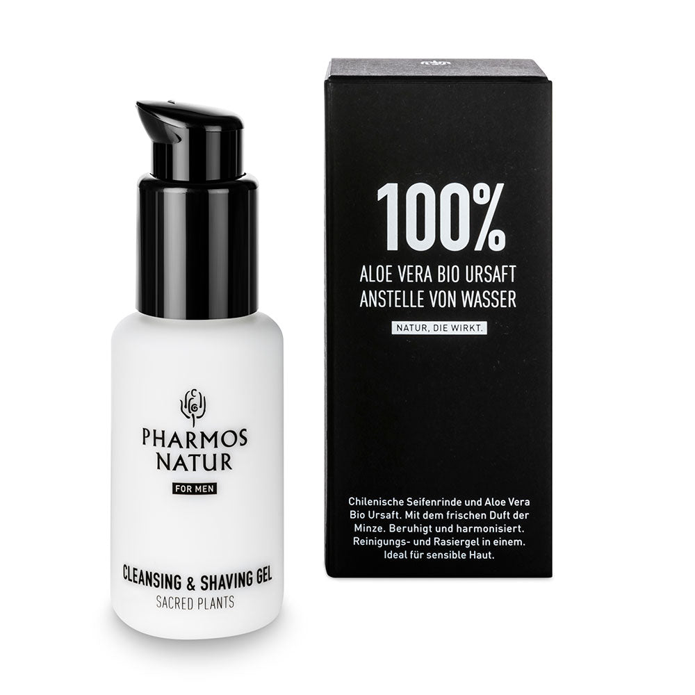 Cleansing & Shaving Gel von Pharmos Natur