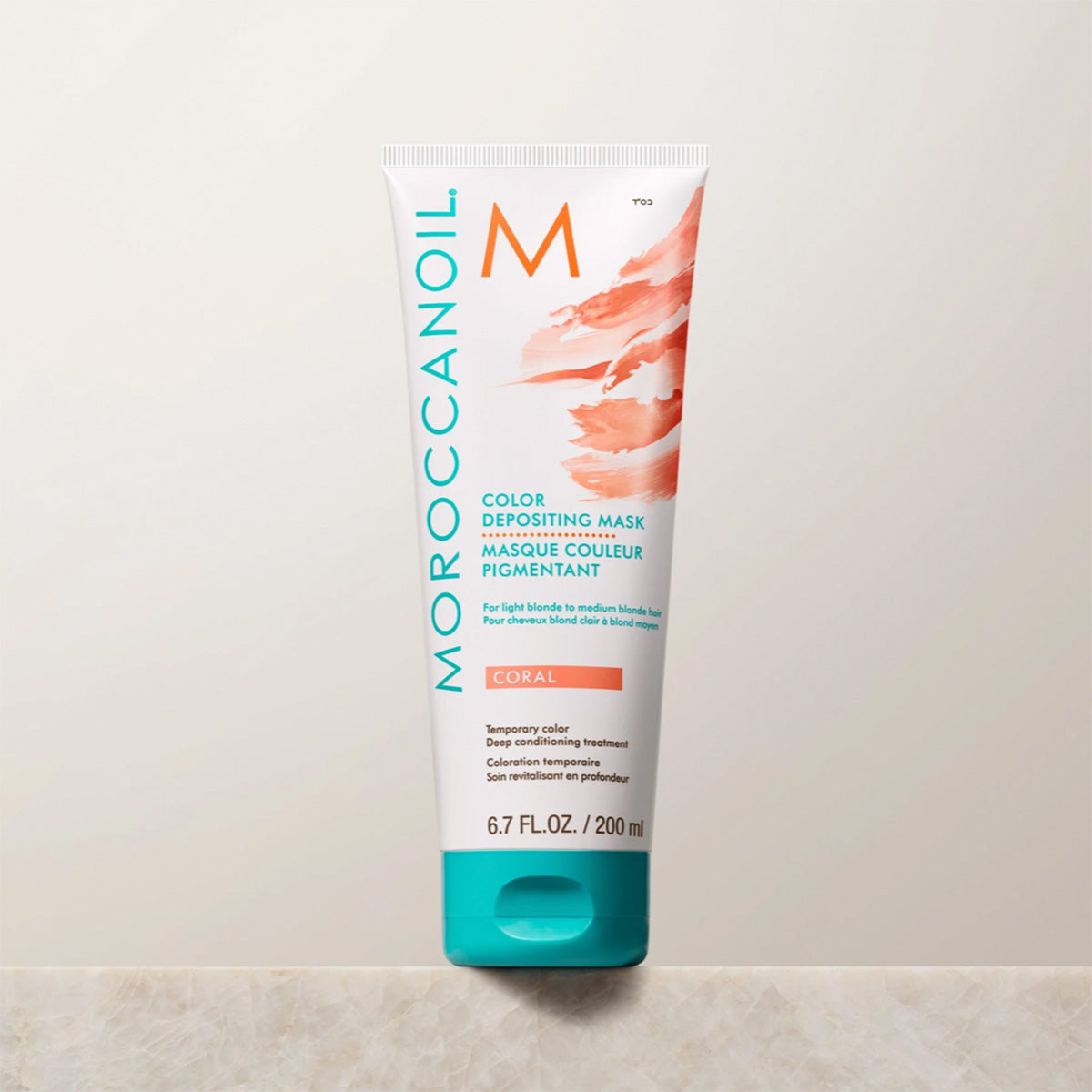 Color Depositing Mask Coral von Moroccanoil