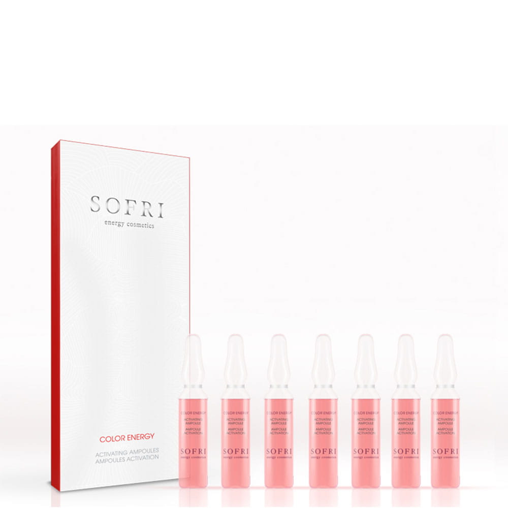 Color Energy Activating Ampoules / Rot von Sofri