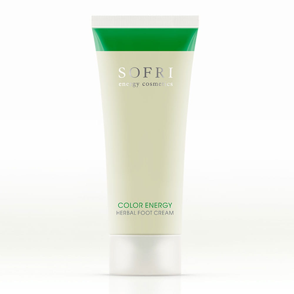 Color Energy Herbal Foot Cream / Grün von Sofri