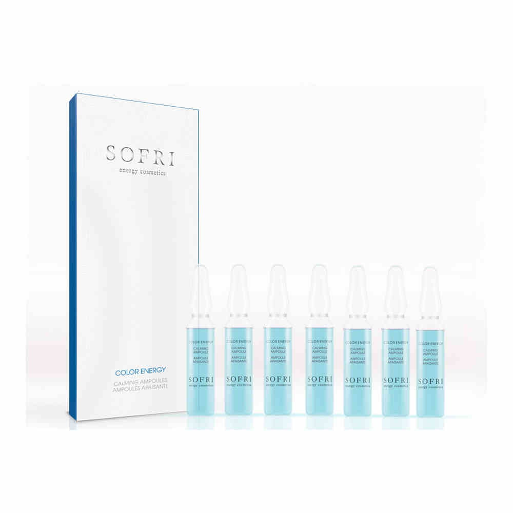 Color Energy Calming Ampoules / Blau von Sofri