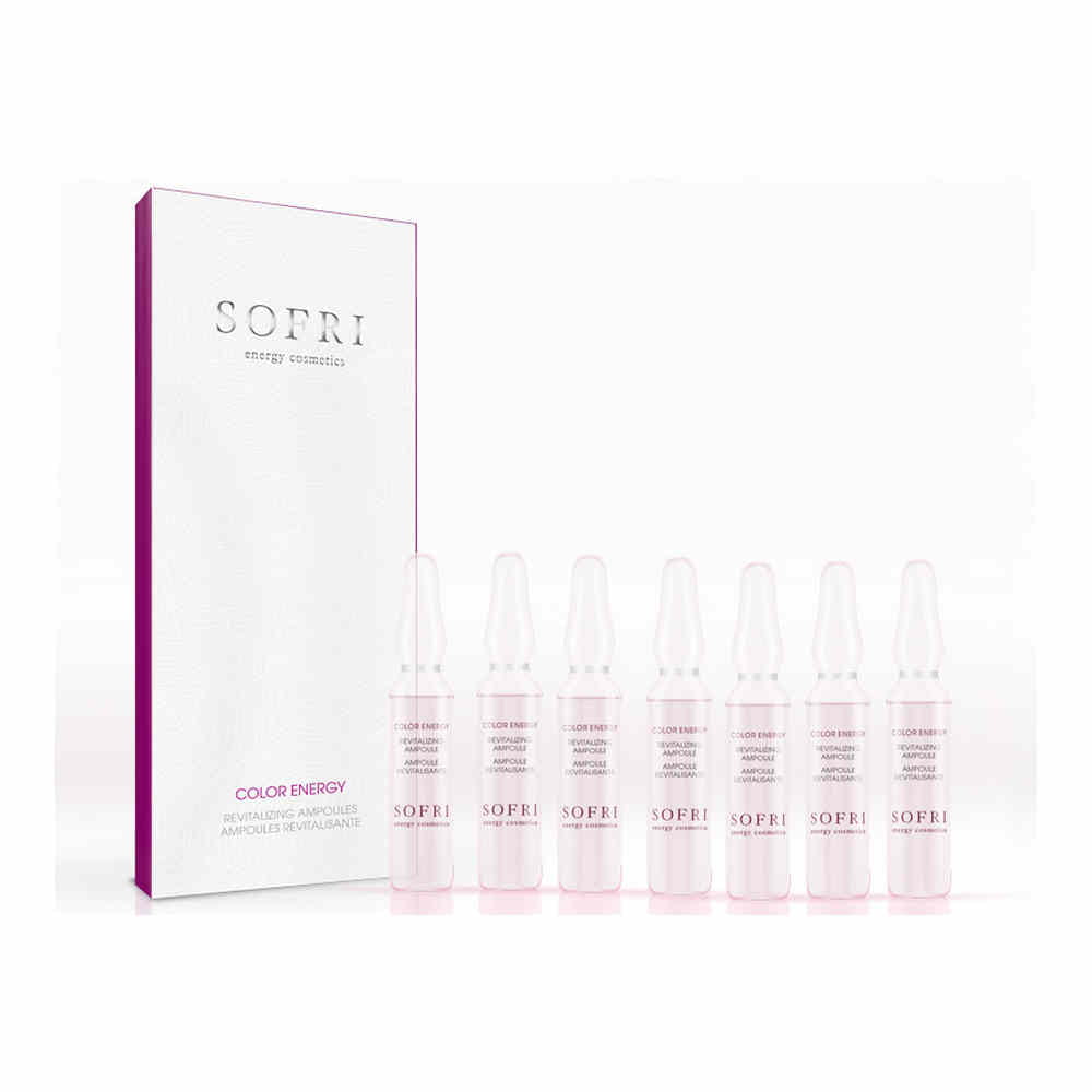 Color Energy Revitalizing Ampoules / Violett-Weiss von Sofri