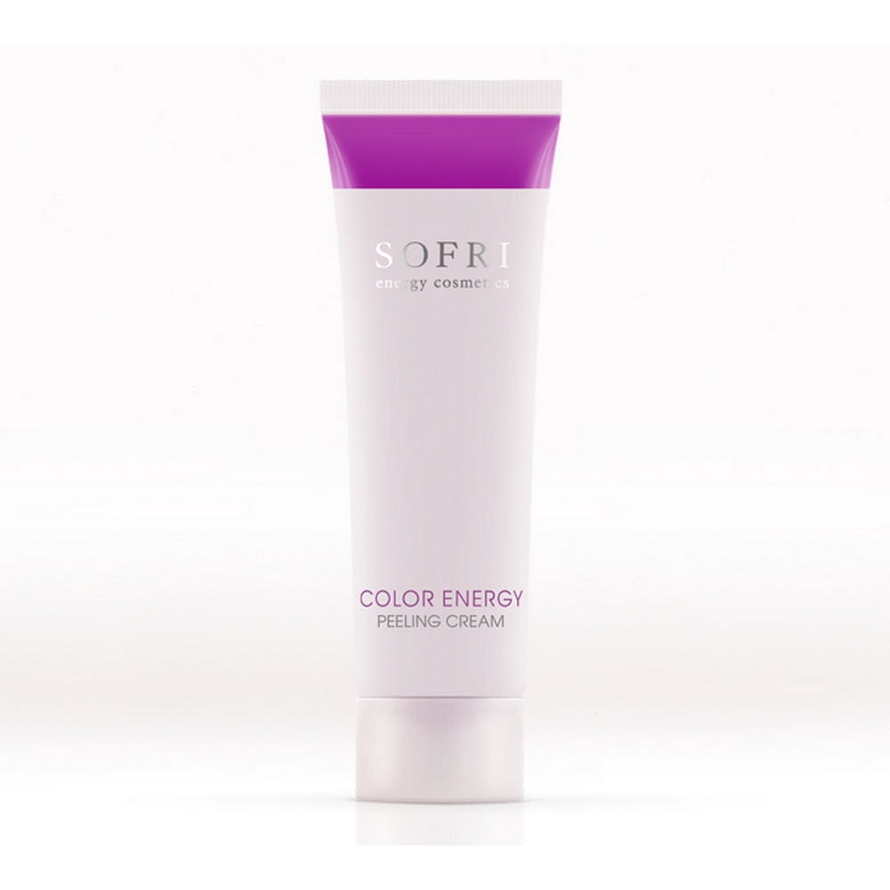 Color Energy Peeling Cream / Violett-Weiss von Sofri