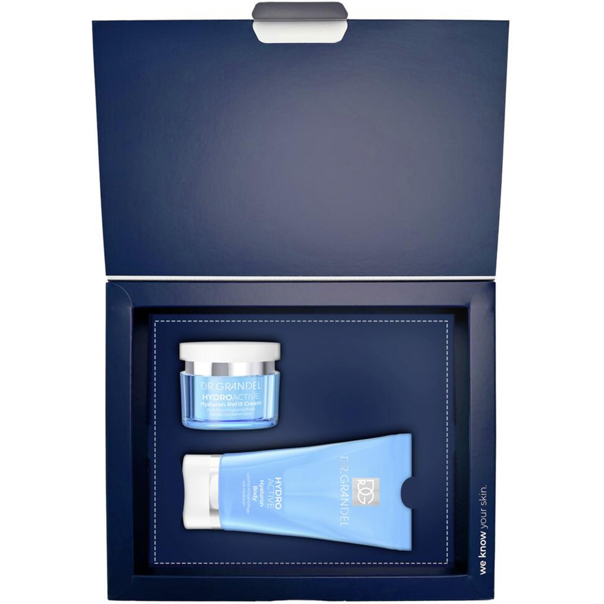 DR. GRANDEL Geschenkbox Hyaluron / Hyaluron Refill Cream + Hyaluron Body