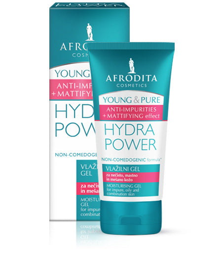 Young & Pure FEUCHTIGKEITSGEL HYDRA POWER