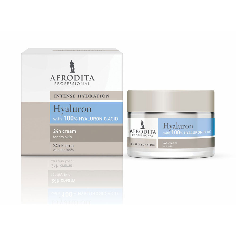 Hyaluron 24h Creme trockene Haut von Afrodita Professional