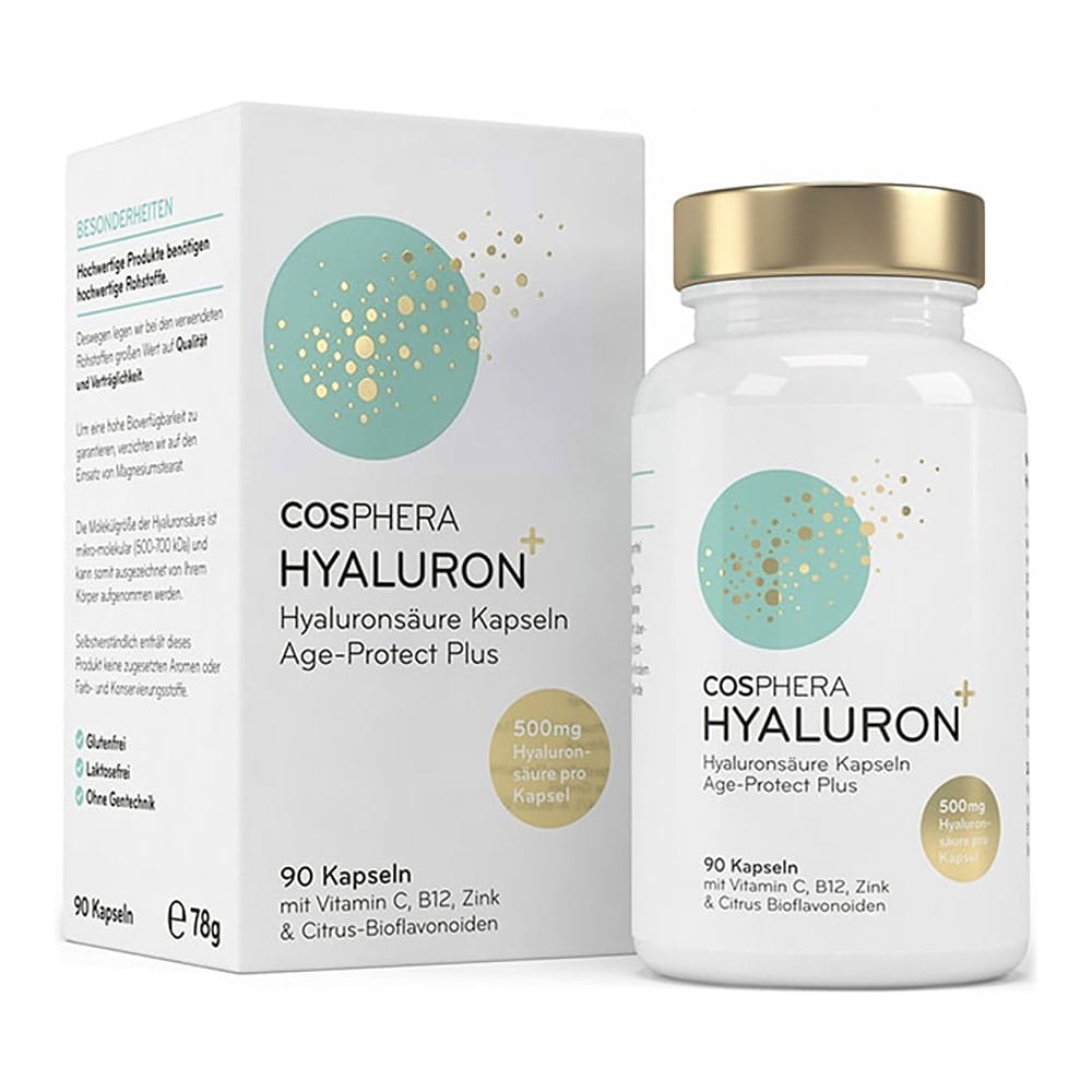 Hyaluronsäure+ Kapseln von Cosphera