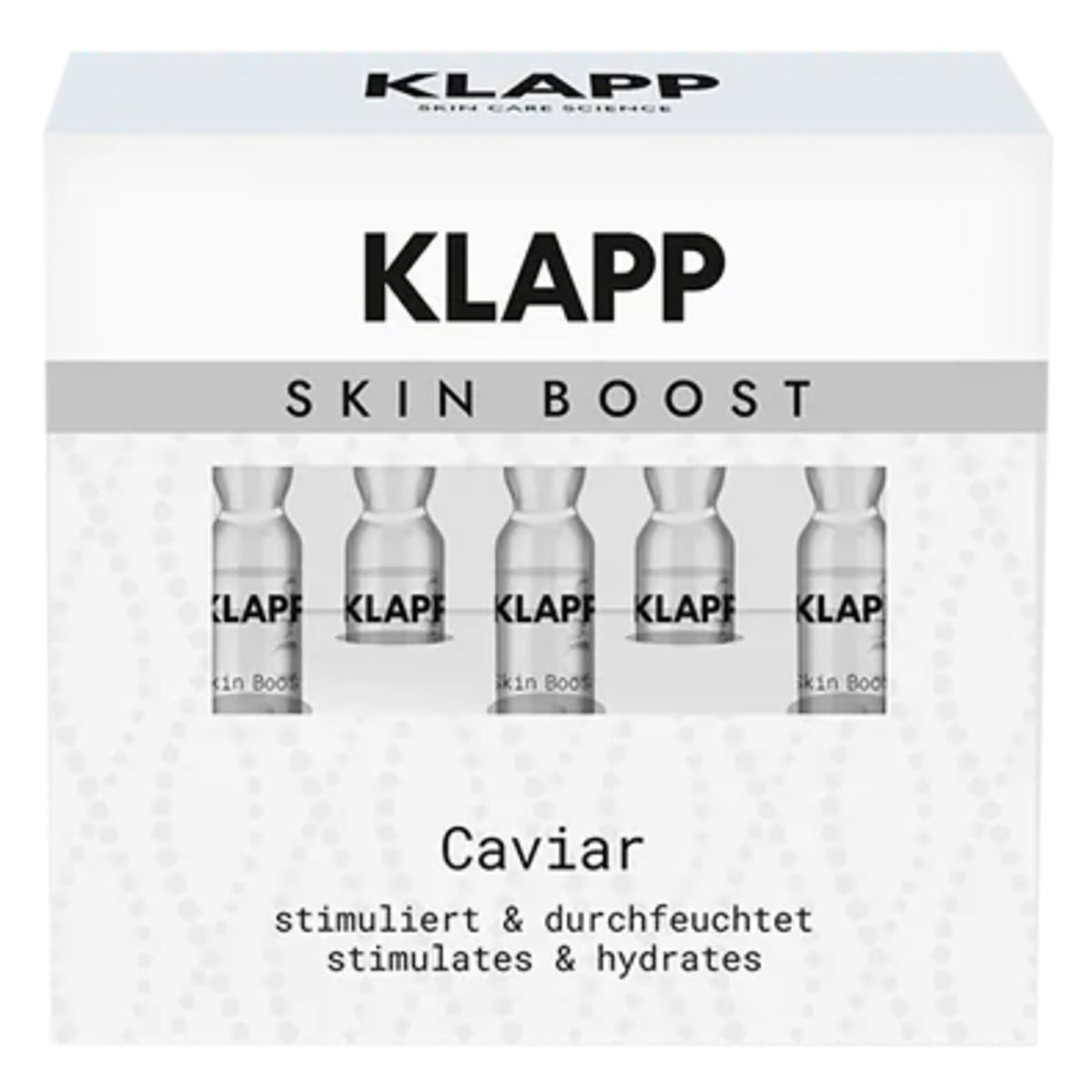 KLAPP Skin Boost Caviar Ampullen
