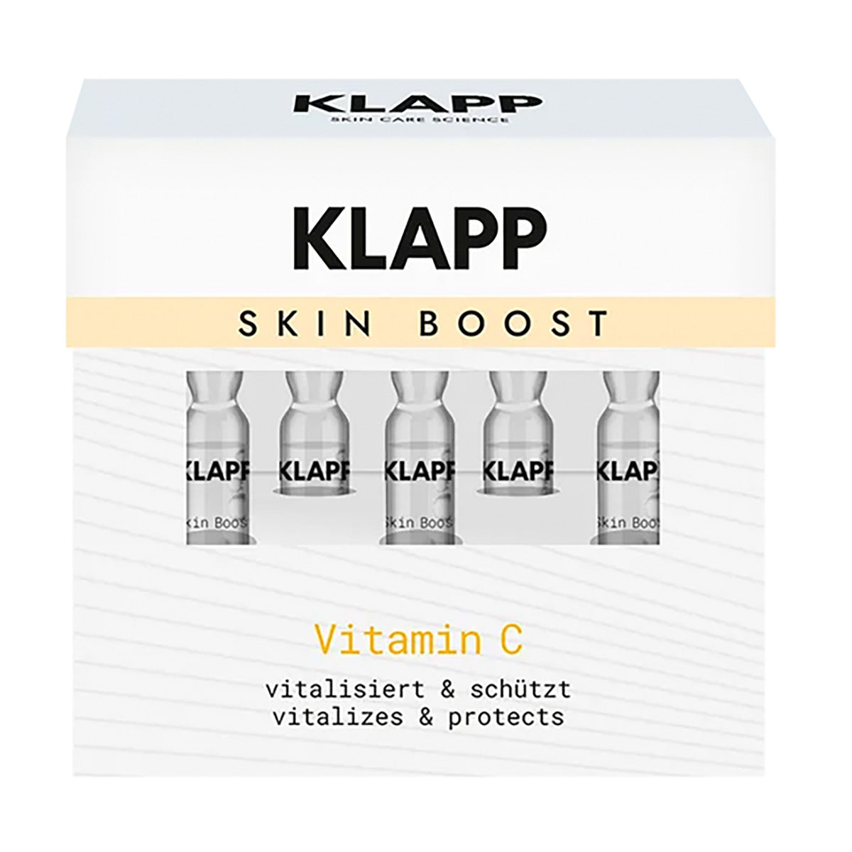 Skin Boost Vitamin C Ampullen von Klapp Cosmetics