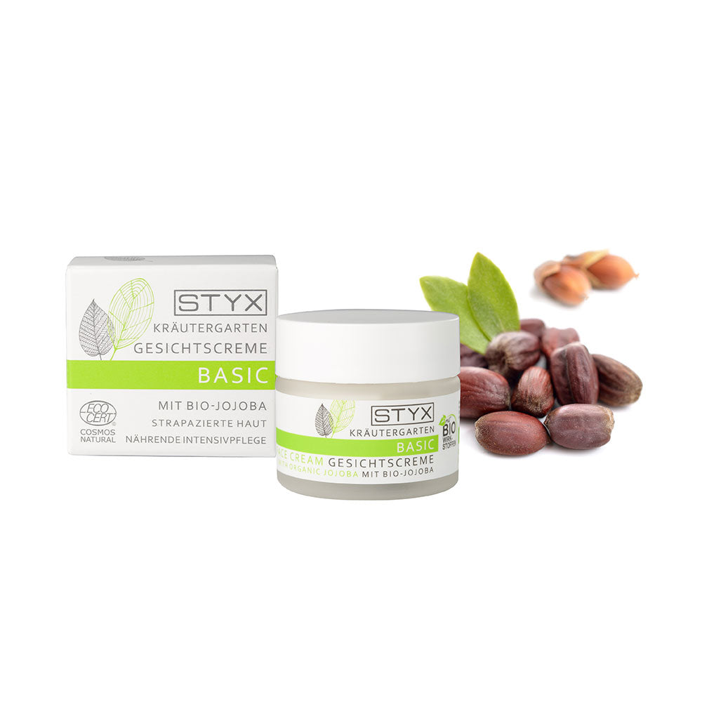 Kräutergarten Basic Gesichtscreme mit Bio-Jojoba