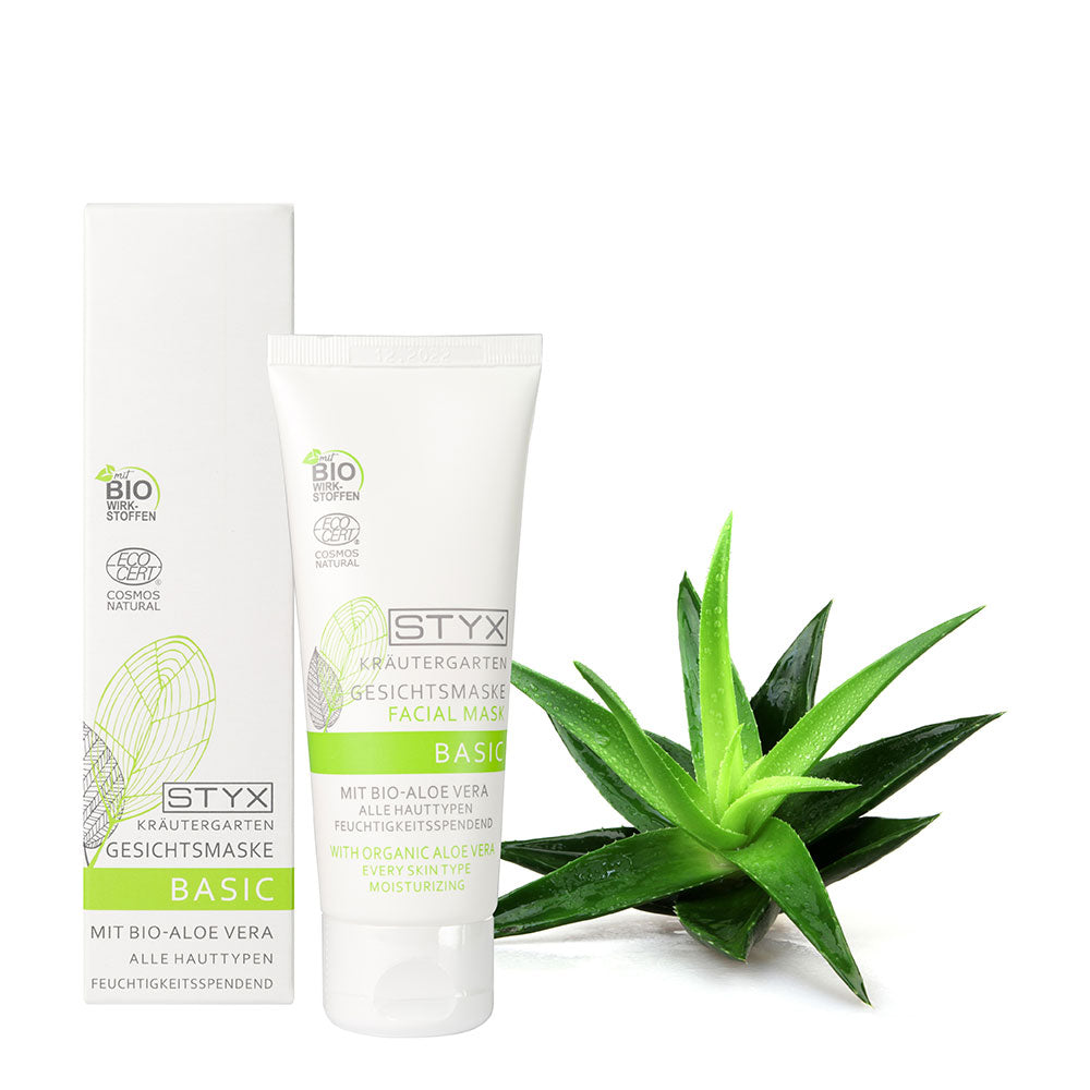 Kräutergarten Basic Gesichtsmaske mit Bio-Aloe Vera