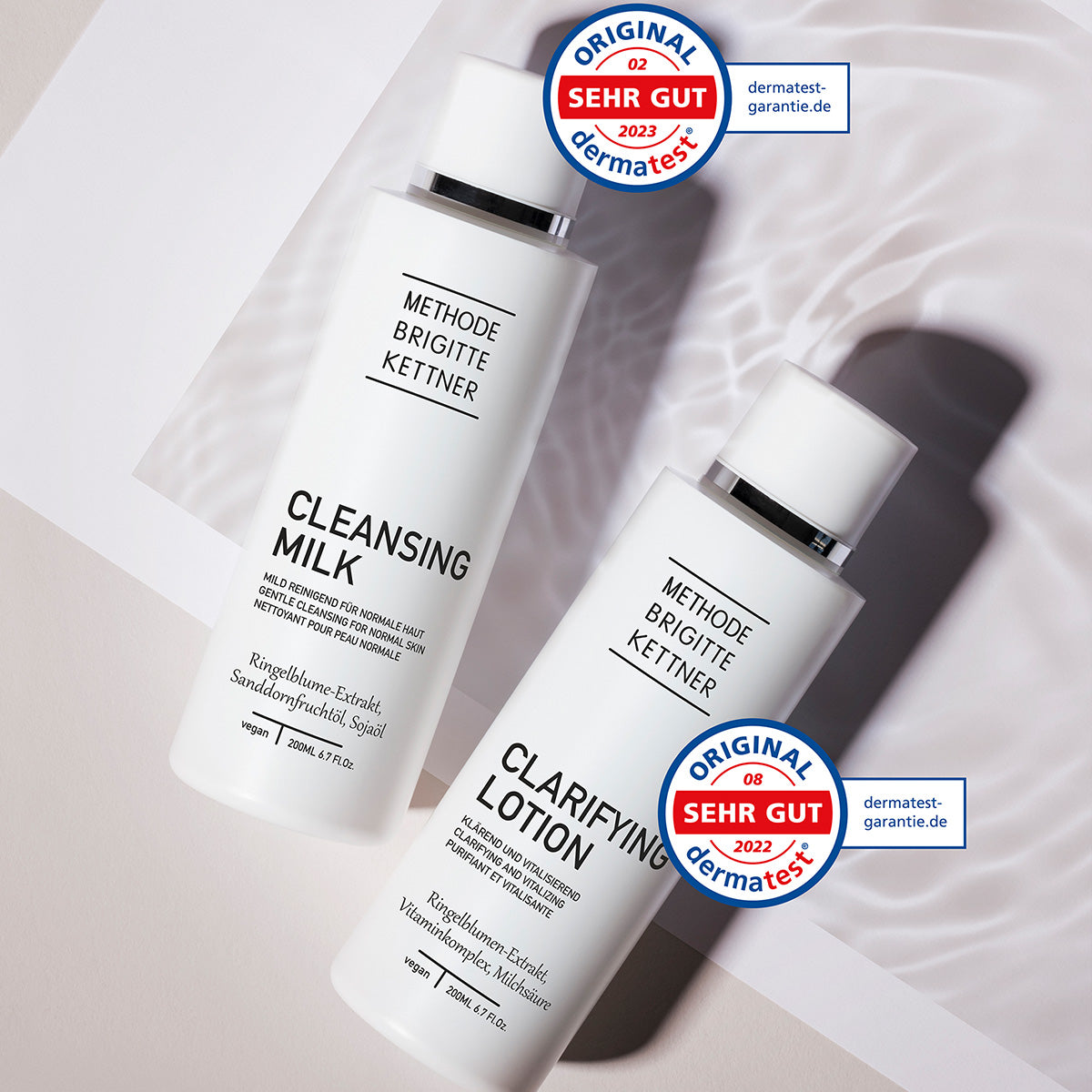 Clarifying Set / cleansing milk + clarifying lotion von Methode Brigitte Kettner (MBK)