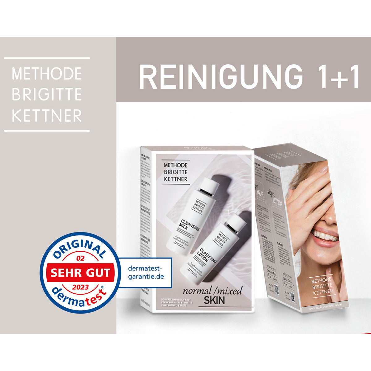 Clarifying Set / cleansing milk + clarifying lotion von Methode Brigitte Kettner (MBK)