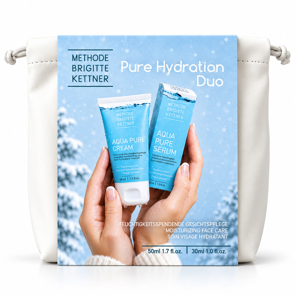PURE HYDRATION DUO: Aqua Pure Serum + Cream von Methode Brigitte Kettner (MBK)