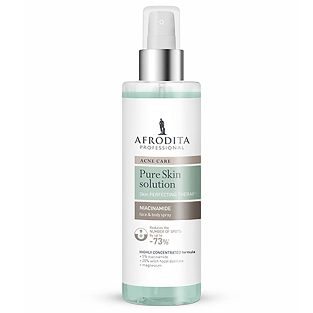 PURE SKIN SOLUTION ACNE CARE face & body spray / Gesichts- & Körperspray von Afrodita Professional