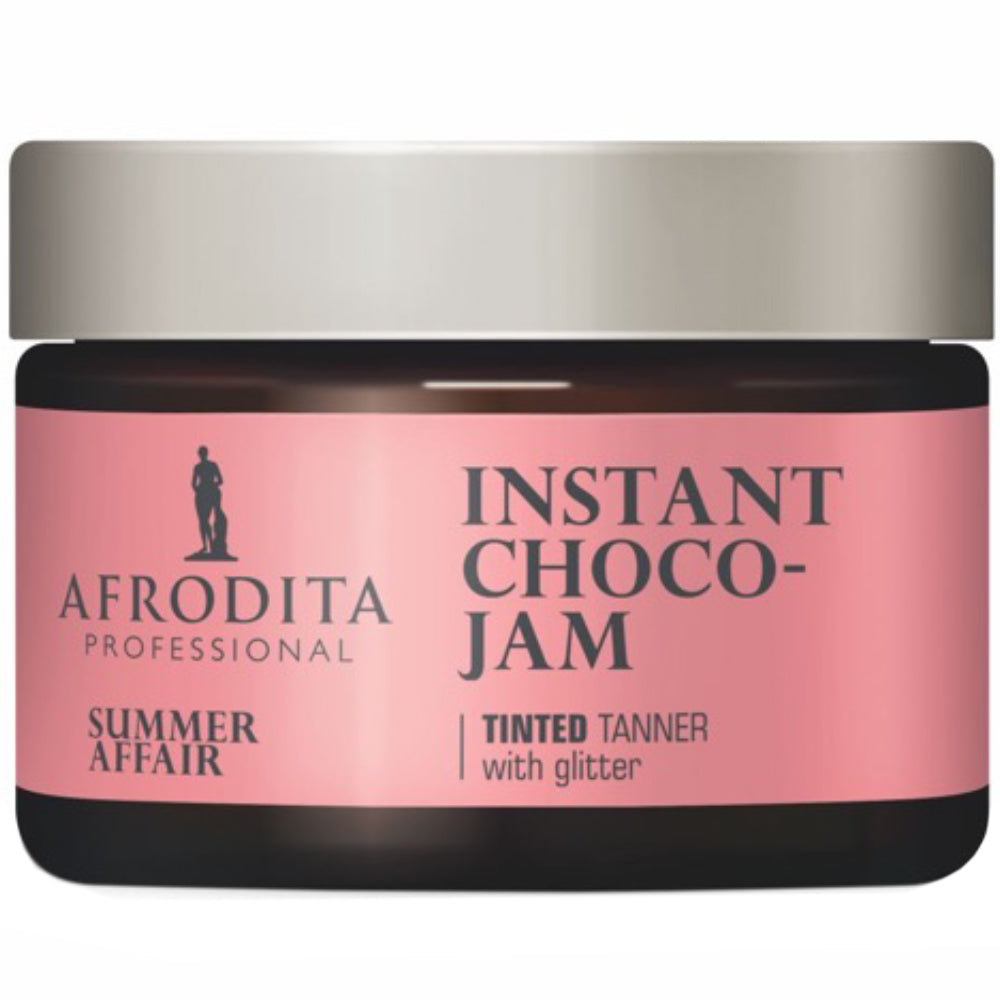 SUMMER AFFAIR Instant Choco-Jam Tinted Tanner with glitter von Afrodita Professional
