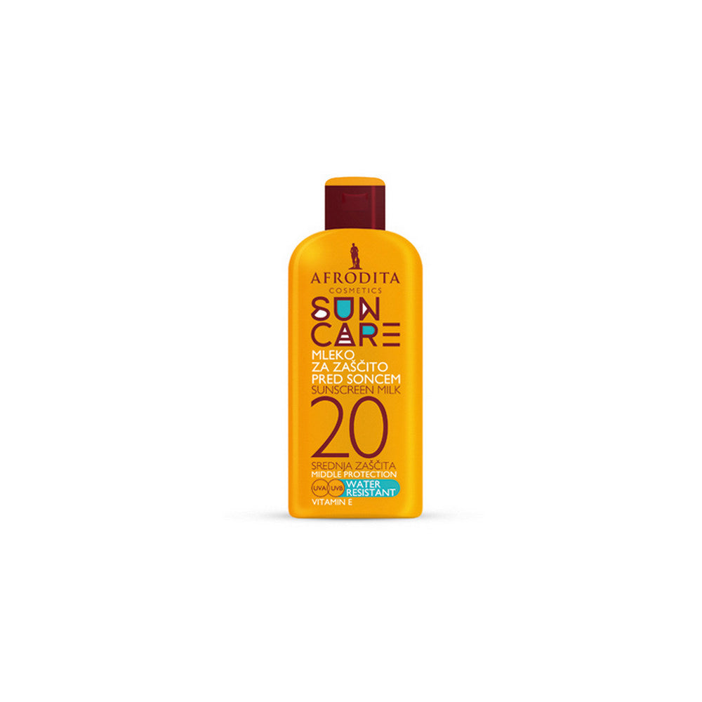 SUN CARE Sonnenmilch wasserfest F 20 von Afrodita Professional