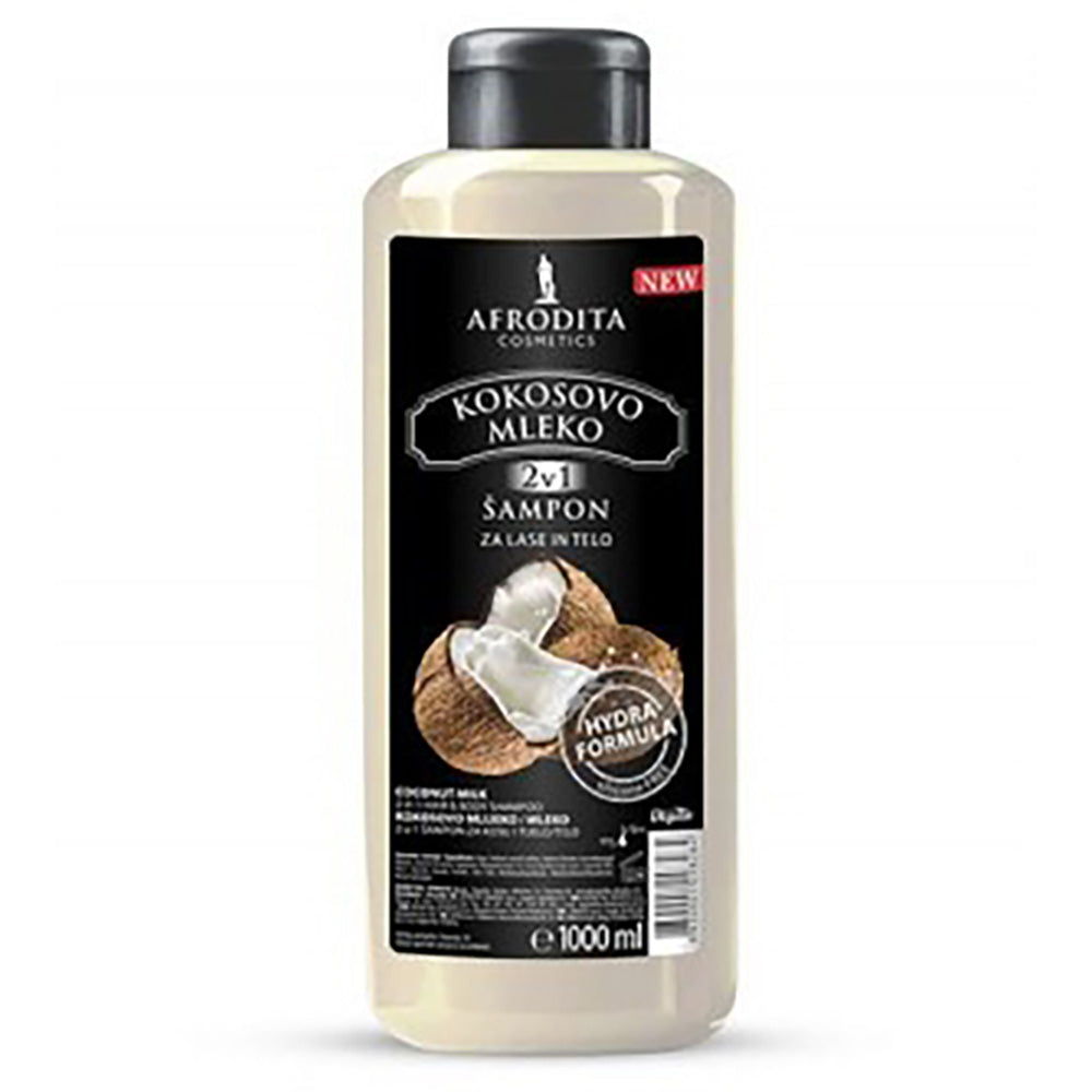 Shampoo & Duschgel KOKOSMILCH von Afrodita Kosmetik