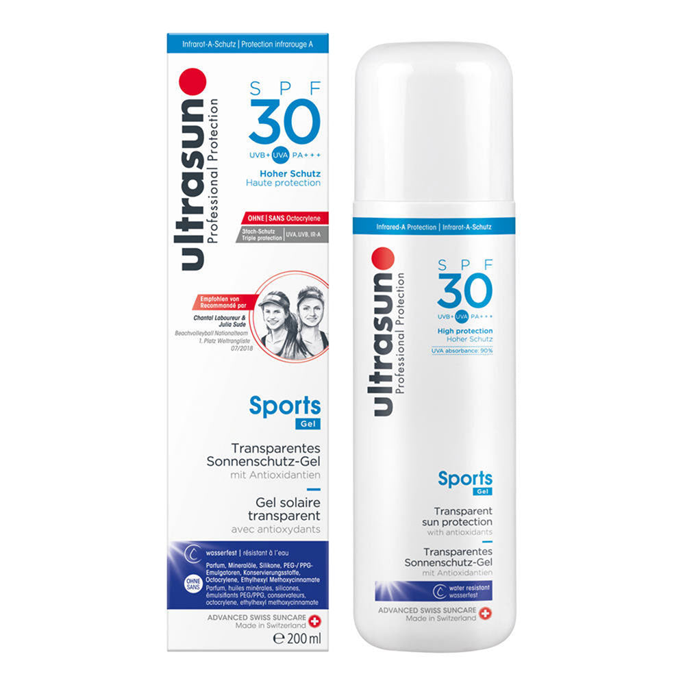 Sports Gel SPF 30 von Ultrasun