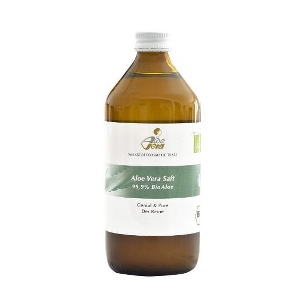 Vitaloe Aloe Vera Saft aus kontrolliertem biologischen Anbau von Aloe Vera Tratz