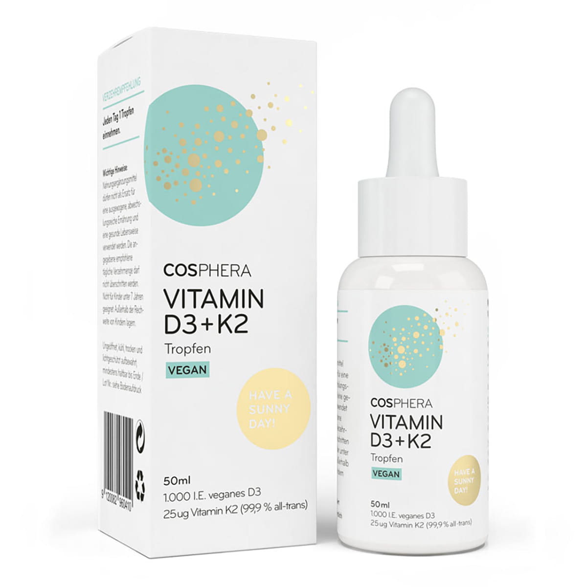 Vitamin D3 Tropfen von Cosphera