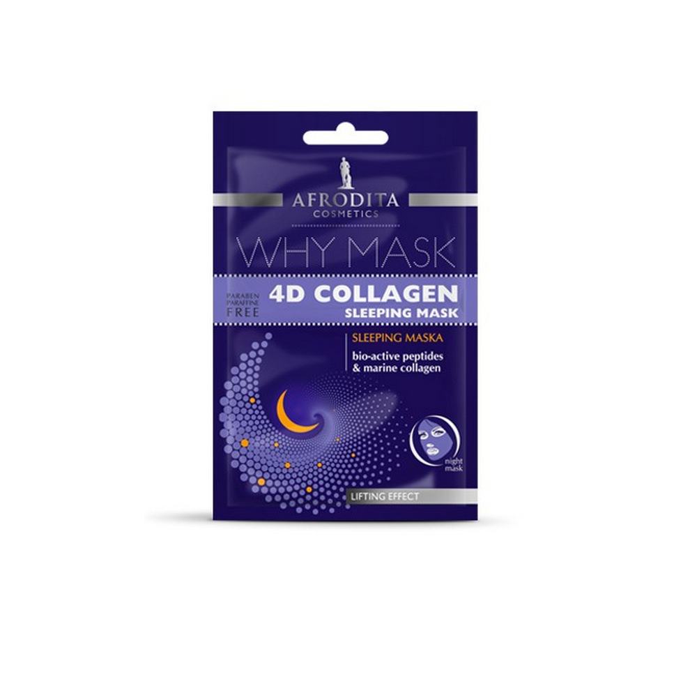 WHY MASK 4D COLLAGEN Sleeping Mask von Afrodita Professional